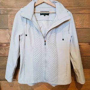 *CLEARANCE* NEARLY NEW Easy Fit Northern Reflections w/removable hood Beige Sz M